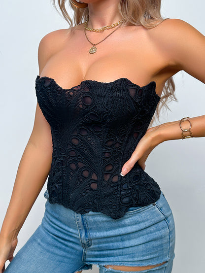 Women's Shaping Underwear Silk Satin Strappy Bra Backless and Sexy Slimming and Shaping