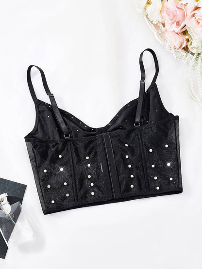 Womens Corset Tops Push Up Bustier lingerie Sexy Going Out Party Club Top Casual Corset
